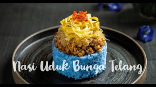 Resep NASI UDUK BUNGA TELANG - Ide Jualan Menarik dan Enak