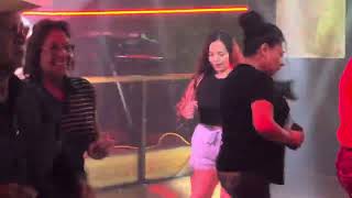 Dancing at Tequilas in San Antonio, Texas 10/23/25.