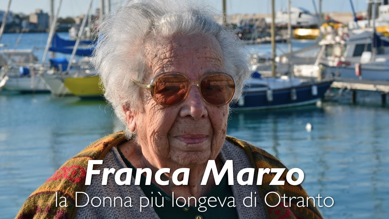 Franca Marzo la Donna più longeva di Otranto | InOnda WebTv