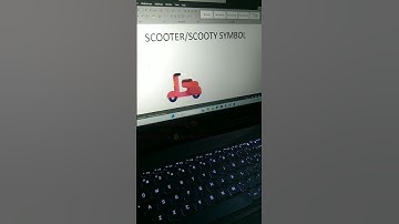 Scooter/Scooty🛵Symbol Shortcut Key in MS word#likeforlikes#computer#subscribe#ytshorts#feed#trending