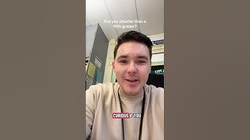 Are you smarter than a fifth grader? #areyousmarterthana5thgrader #teacher #trivia #sciencetrivia