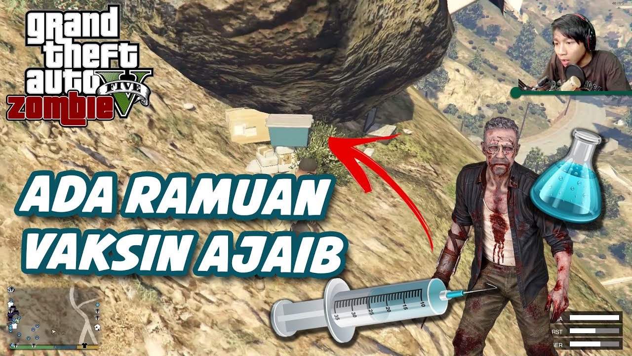 GTA 5 ZOMBIE SURVIVAL MOD | INVESTIGASI PESAWAT MISTERIUS - Part 52