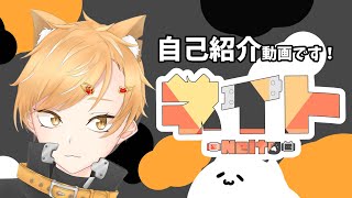 「【自己紹介】初めまして！ネイトです！【#新人Vtuber】」のサムネイル