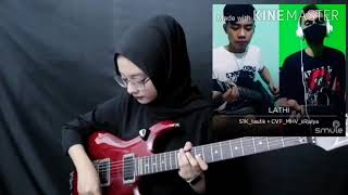 Download Lagu WEIRD GENIUS... LATHI guitar cover with @Irta amalia Download Lagu WEIRD GENIUS... LATHI guitar cover with @Irta amalia