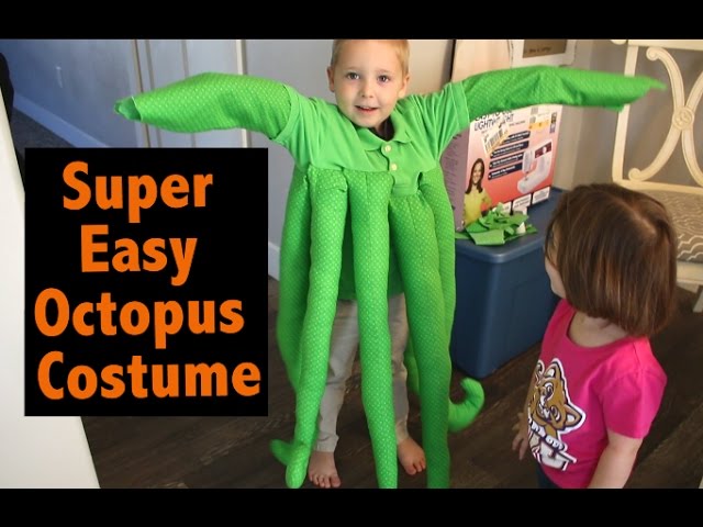 Octopus Costume DIY for Halloween - Morena's Corner