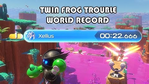 Twin Frog Trouble (Former) World Record 22.666