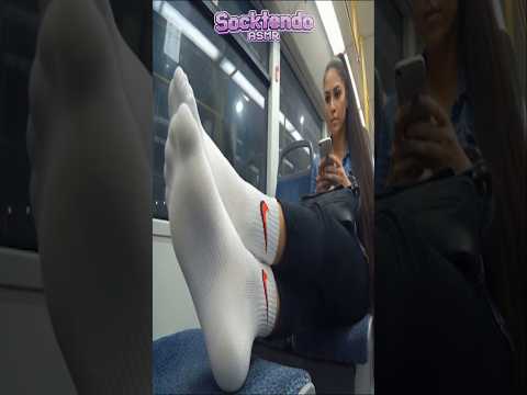 Nike Socks on the bus! #shorts #nike #entertainment