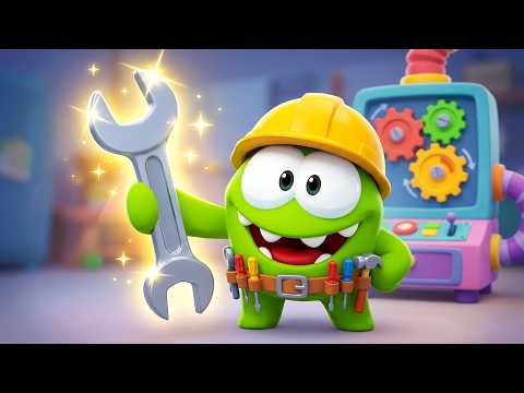 Om Nom The Great Helper 1 Hour Marathon! 🟢🛠️ Super Toons TV