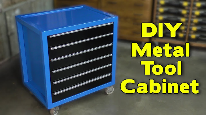 Making a Metal Tool Cabinet - Ultimate Toolbox Build