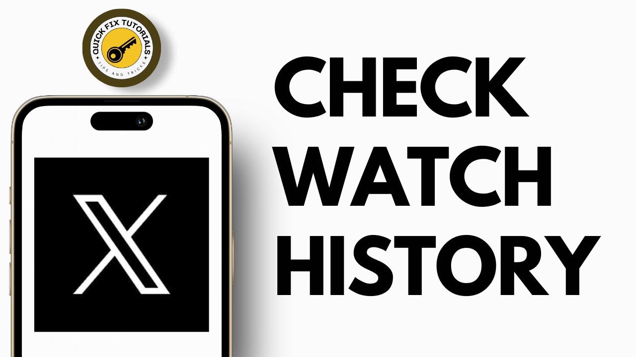 How To Check Watch History On Twitter (X)