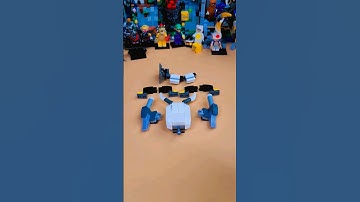 How to build a robot no.4 with building blocks #buildingblocks #brickbuilder #buildingbricks #moc