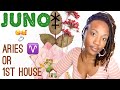 😘🥰 MARRIAGE & LONG TERM RELATIONSHIP  JUNO in ARIES ♈️ or 1st HOUSE 🏡 // Natal Chart// Astrology