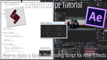 After Effects Scripting Tutorial: How to Make a Batch Processing Script