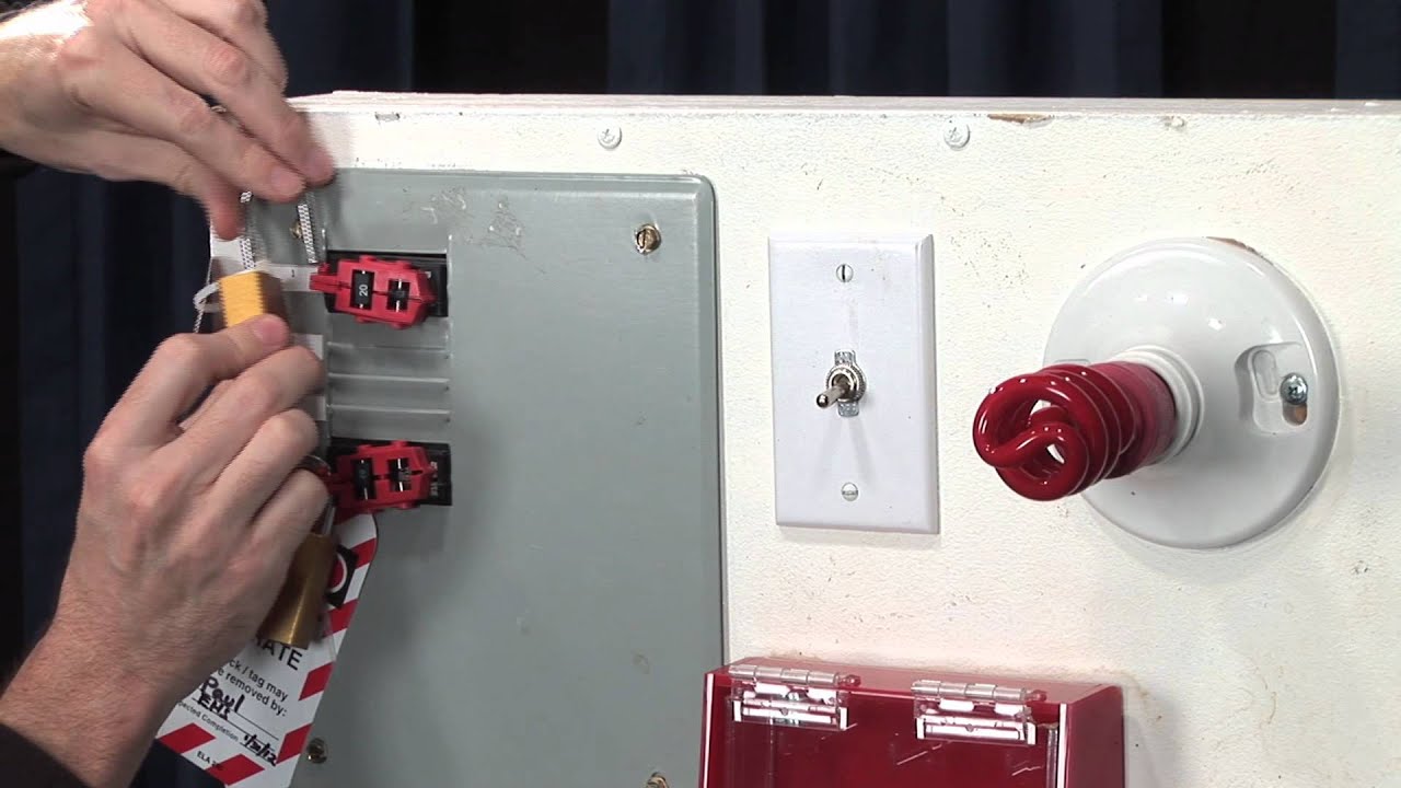 Lockout-Tagout Energy Control Demonstration.mov - YouTube