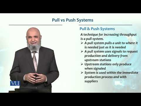 Pull vs Push System | Production / Operations management | MGT713_Topic198