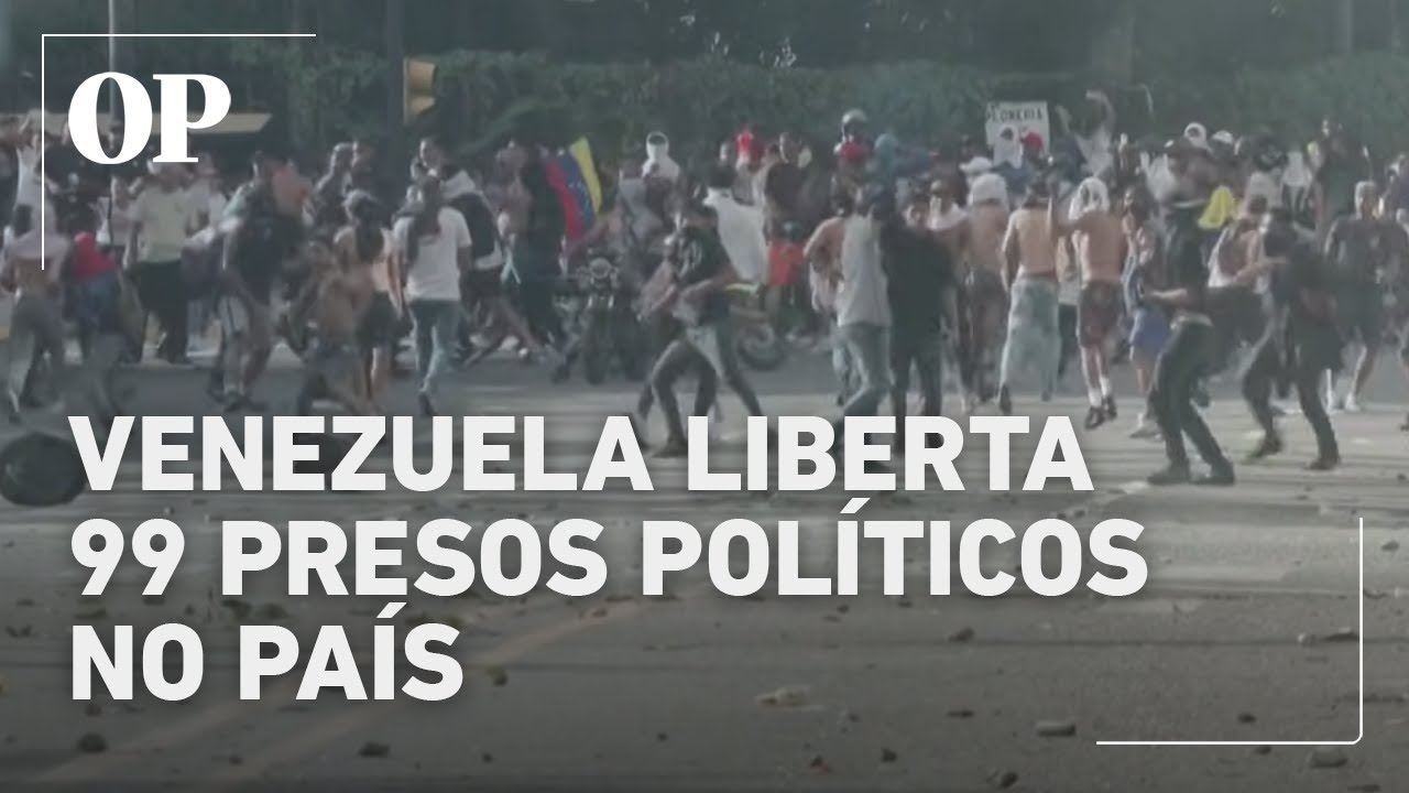 Governo da Venezuela anuncia que libertou 99 prisioneiros detidos por motivos políticos