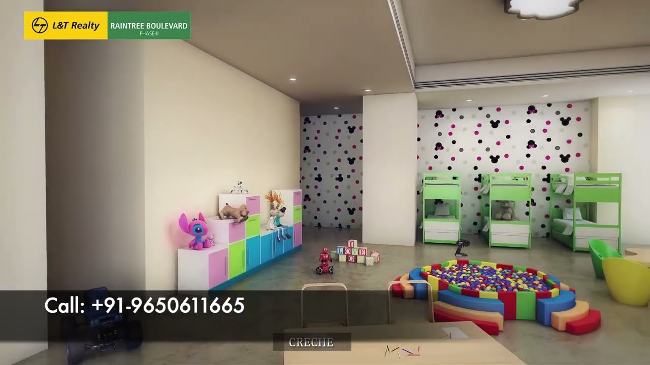 Raintree Boulevard By L&T Realty  WalkThrough : Hebbal North Bangalore: Call: +91-9650611665