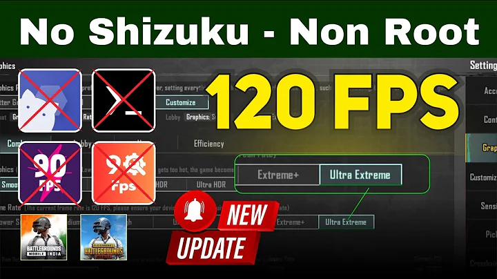 (No Shizuku) How to unlock 120 fps in pubg mobile | Unlock 120fps in pubg/bgmi in new update