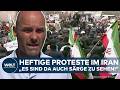 IRAN Proteste In Teheran Demonstranten Ziehen Wegen Krieg Mit USA Und Israel Durch Straßen IRAN Proteste In Teheran Demonstranten Ziehen Wegen Krieg Mit USA Und Israel Durch Straßen