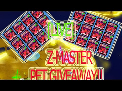 Live Z Master Pet Giveaway In Ninja Legends Subscribe To Get One