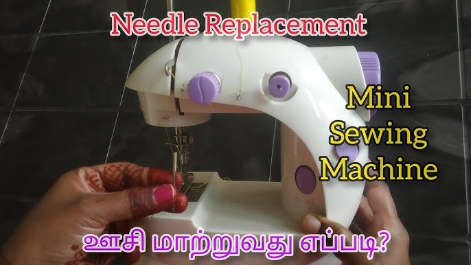 How to Change the Needle on Mini Sewing Machine and Needle Size  Recommendation 