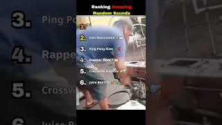 Ranking Amazing Random Sounds