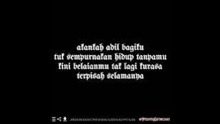 Anastasya - Detik Terakhir ( Lirik ) #gothicmetalindonesia