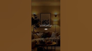 قال إنما أشكو بثي وحزني إلى الله ﴿يوسف: 86﴾ #قرآن #تلاوة #راحة_نفسية #quran