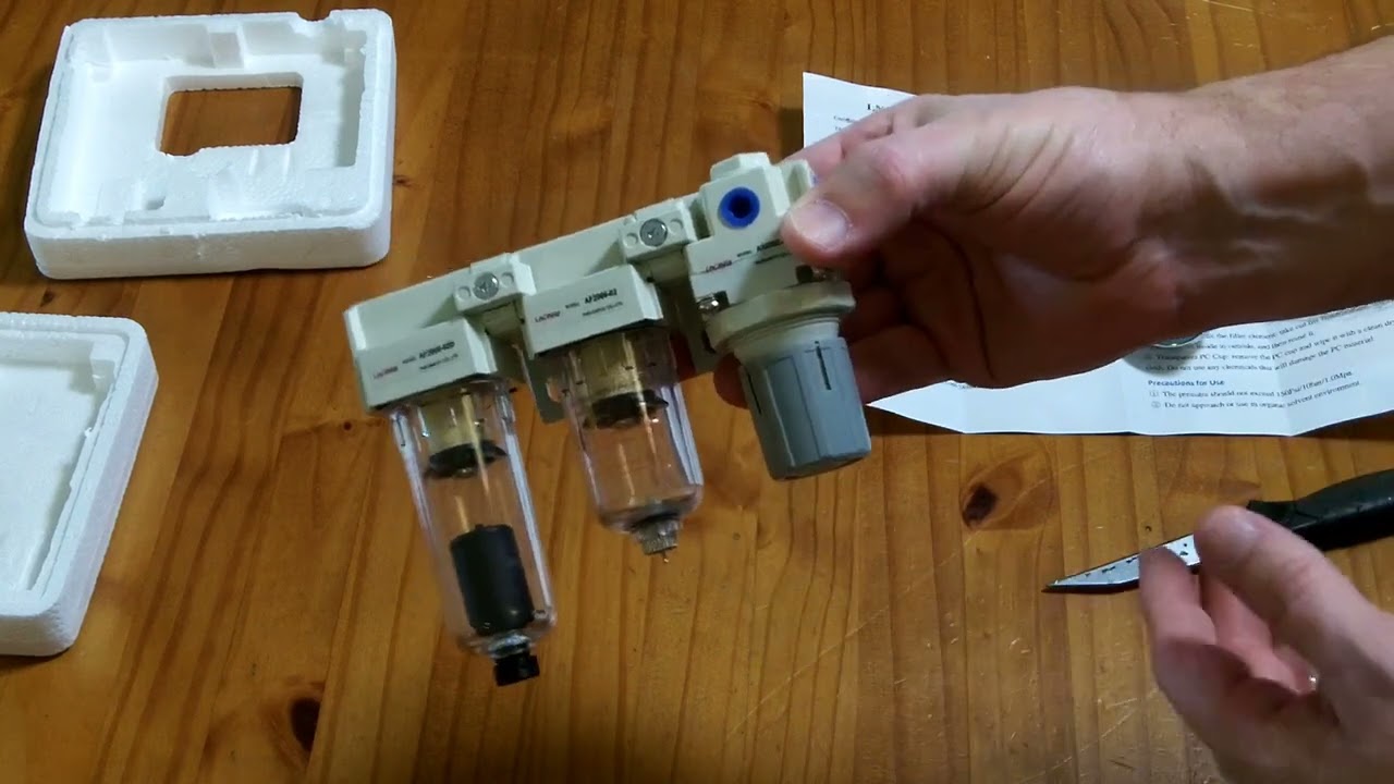 Review: LNCHKA air pressure regulator and water remover $36