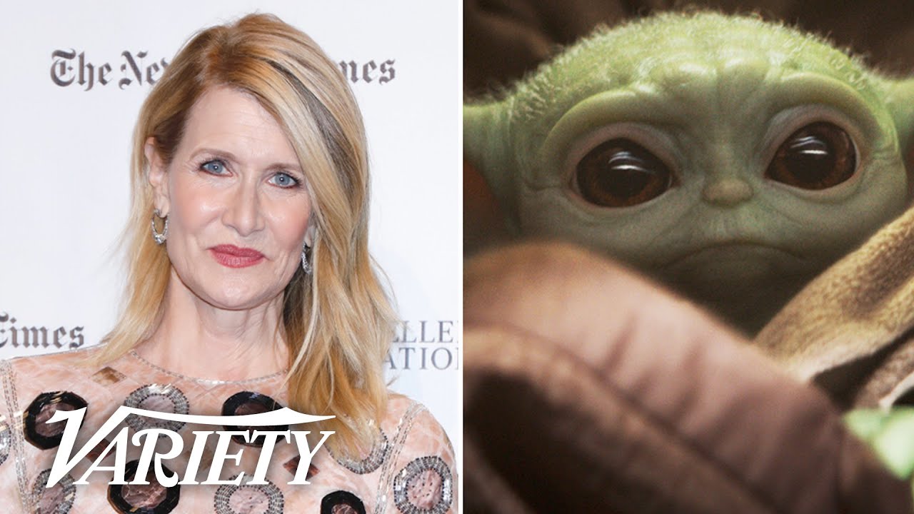 Laura Dern Saw Baby Yoda at a Basketball Game