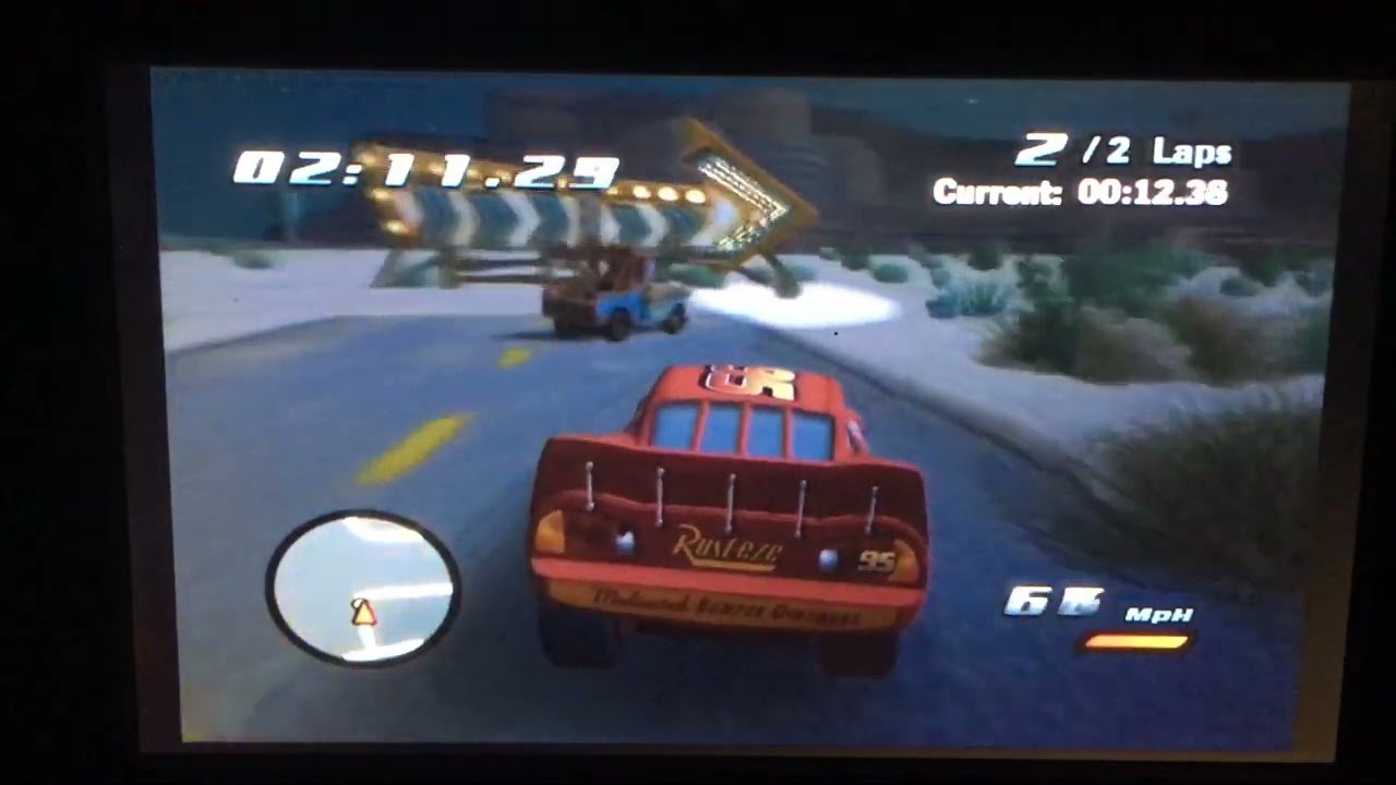 Cars The Video Game (Wii) Part 13 Mater’s Backwards Lesson YouTube