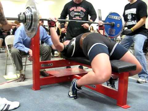 Mary Sutton 226 lb bench press at BIG Spring Open