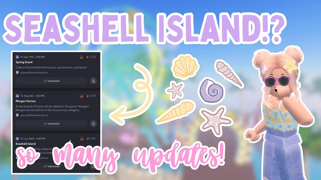 Остров морских ракушек, новые породы, даты выхода событий и многое другое! Обновления и утечки | ...