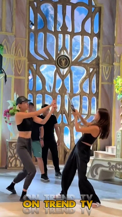 Hara Cassandra Behind the scene #michelledee  #sanggre #encantadia2025 #encantadia #solennheussaff