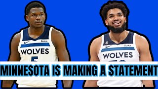 MINNESOTA TIMBERWOLVES ARE JUST GETTING STARTED!