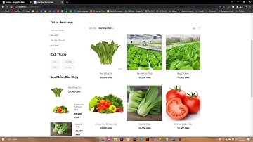 Demo Website Bán Trái Cây - Rau Củ Asp .Net Core MVC