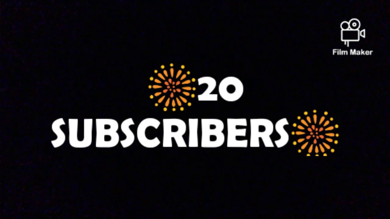 20 SUBSCRIBERS!!! - YouTube