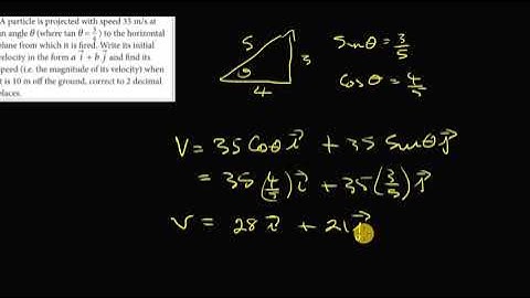 Applied Maths Projectiles   Range And Magnitude