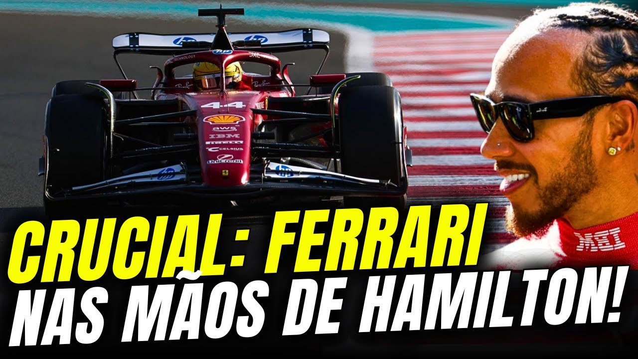 FERRARI NAS MÃOS DE HAMILTON: Equipe Admite Decepção, Mas Cita Fator CRUCIAL Para Recuperação na F1