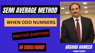 Semi Average trend odd method Profile