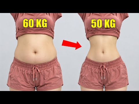 1-MINUTE EXERCISE Lower Belly Fat Burn 🔥 Slim Waist and Flatten Your Stomach Fast