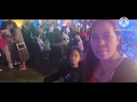 ANG GANDA SA MATA NG MGA LIGHTS NG CHRISTMAS LIGHTENING CHRISTMAS TREE TAGAYTAY