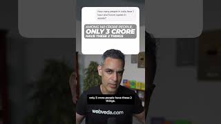 Aap TOP 3% main KAISE aa sakte hain?! | Ankur Warikoo #shorts