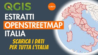 Estratti OpenStreetMap Italia  - scarica i dati per tutta l'Italia screenshot 2