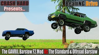 The GAVRIL Barstow F2 Mod Vs The Standard & Offroad Barstow - BeamNG Drive | CRASHHARD