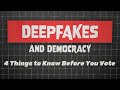 Deepfakes and Misinformation Awareness