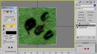 Doom 3 - Blending Stone and Grass Terrain Textures
