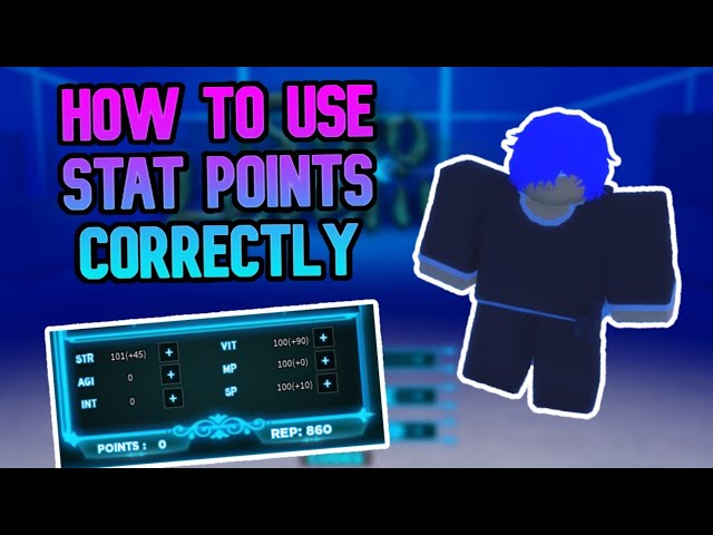 HOW TO PUT IN STAT POINTS