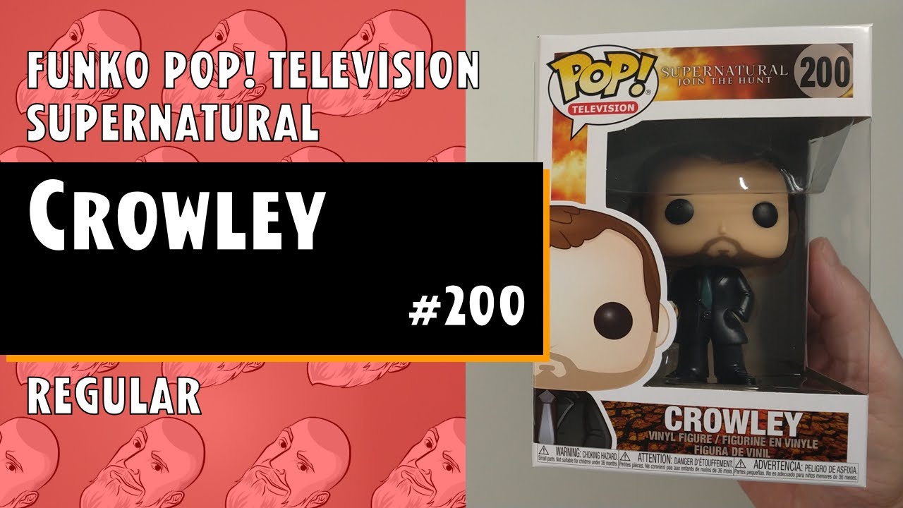 Funko Pop Television - Supernatural - Crowley - 200 // Just One Pop Showcase