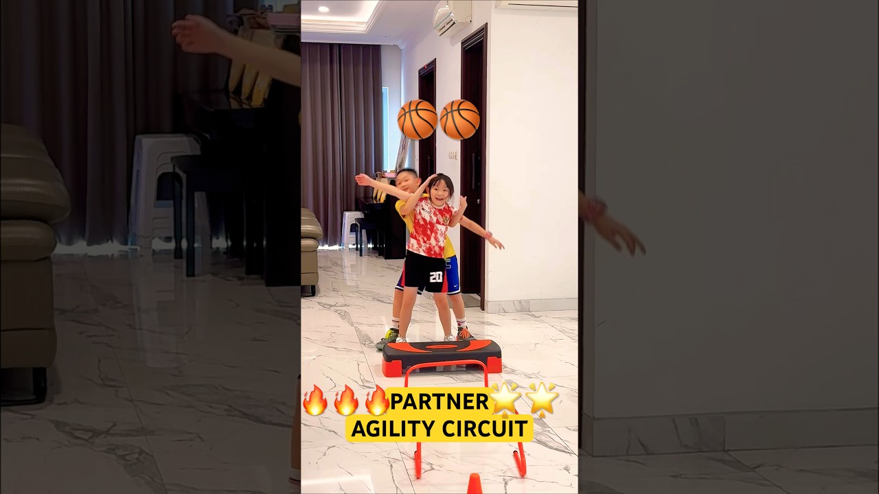 PARTNER AGILITY CIRCUIT 💫 IMPROVE SPEED AND EXPLOSION POWER 